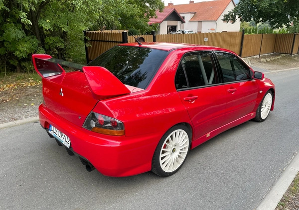 Mitsubishi Lancer Evolution cena 255000 przebieg: 74500, rok produkcji 2003 z Bielawa małe 742